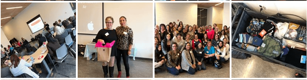 MAWB Meet Ups are filled with laughter, connection and education to help empower business women. 