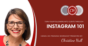 Instagram 101 Training Workshop with Christine Hull