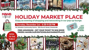 MAWB Holiday Market Place and Pop-Up Networking Lounge