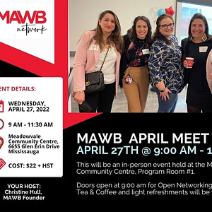 MAWB - April 27th - April MAWB Meet Up