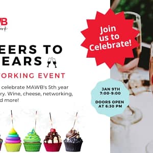 Cheers to 5-Years! Networking Event