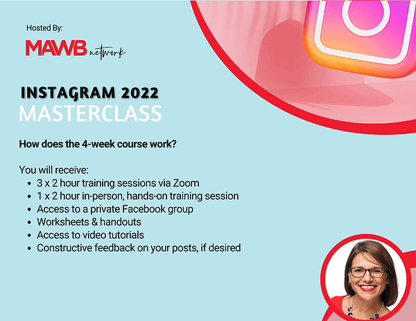 Instagram Masterclass 2022 - How this 4-week course works