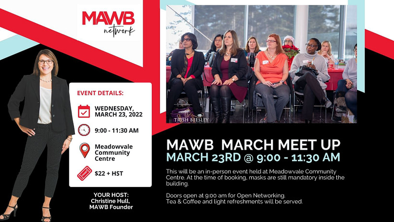 MAWB March Meet Up (In Person)