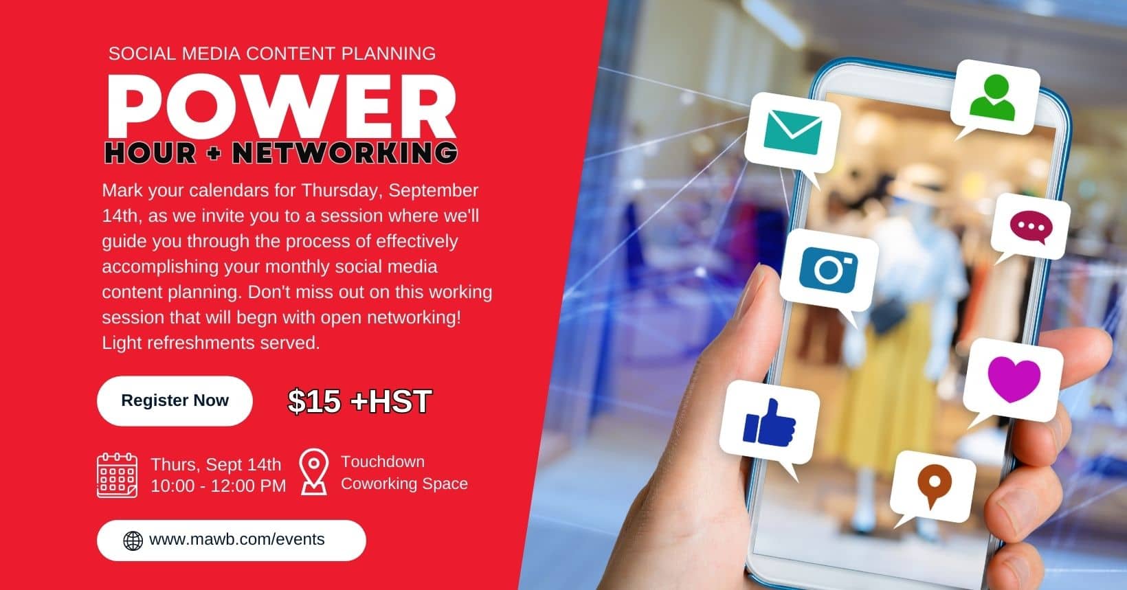 Social Media Content Planning Power Hour