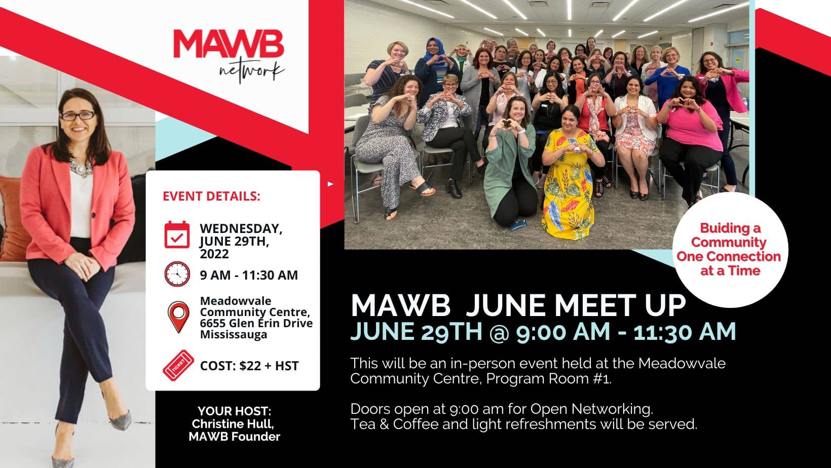 MAWB – Ladies Networking Event – June 29th