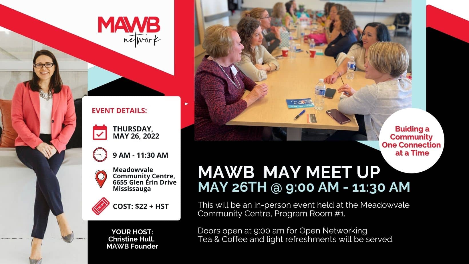MAWB May Meet UP - May 26th - Women's Networkting