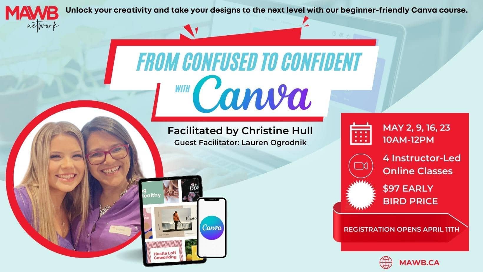 From Confused to Confident - 4 Week Canva Training Program