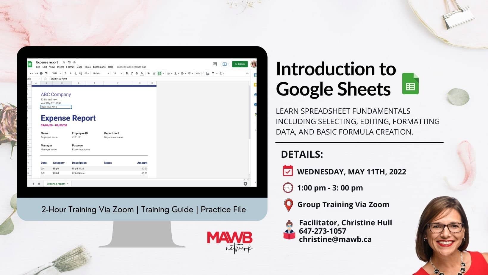 Google Apps Training - Sheets - May 11th