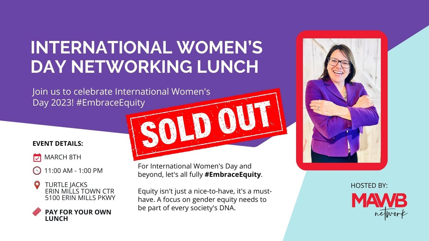 International Women’s Day Networking Lunch - SOLD OUT