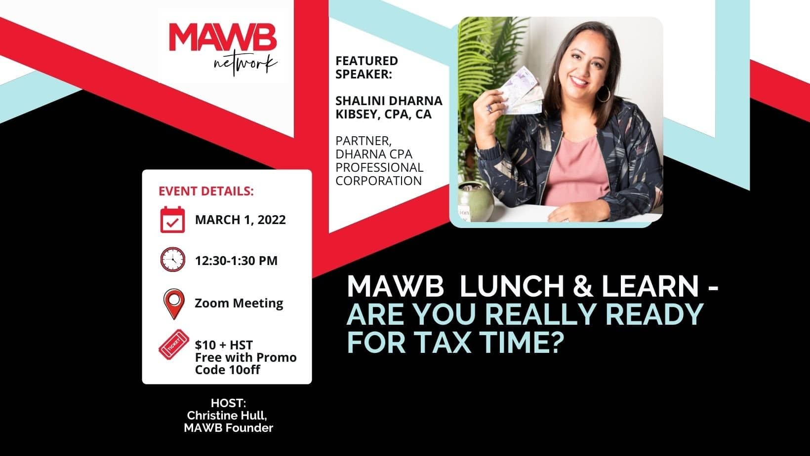 MAWB Lunch & Learn - Are you really ready for tax time?
