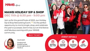 MAWB Holiday Sip & Shop Networking Event
