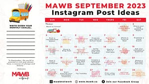 September 2023 Instagram Content Calendar
