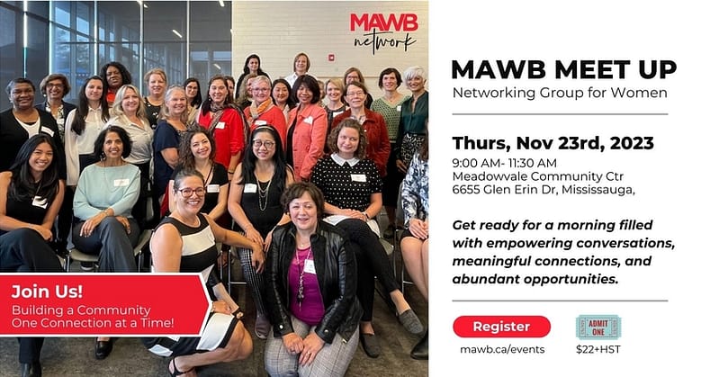 MAWB Meet Up - November 23rd - Join Us!